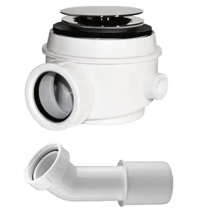 OMNIRES Syfon wannowy/brodzikowy fi 52 mm chrom WB01XCR