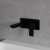 Omnires Baretti bateria umywalkowa podtynkowa Czarny Mat BA7815BL