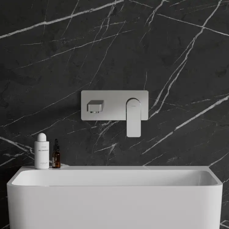 Omnires Baretti bateria umywalkowa podtynkowa Chrom : BA7815CR