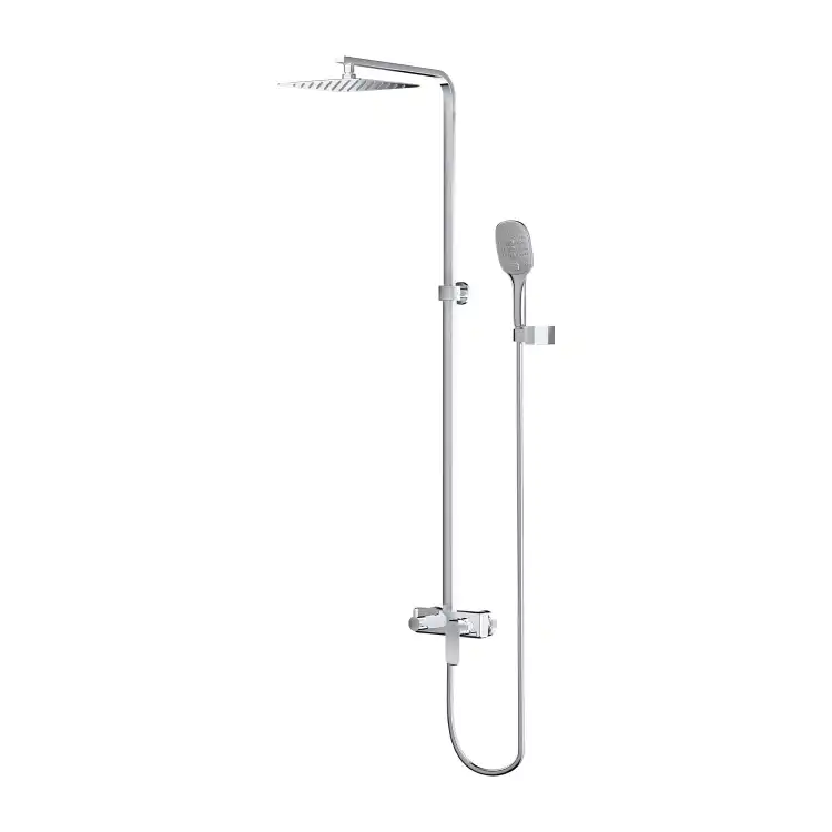 Omnires Sacramento system prysznicowy natynkowy Chrom SC2344CR