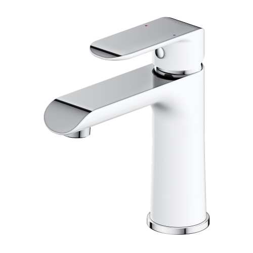 Omnires Sacramento bateria umywalkowa Chrom/Biały SC2310CRB