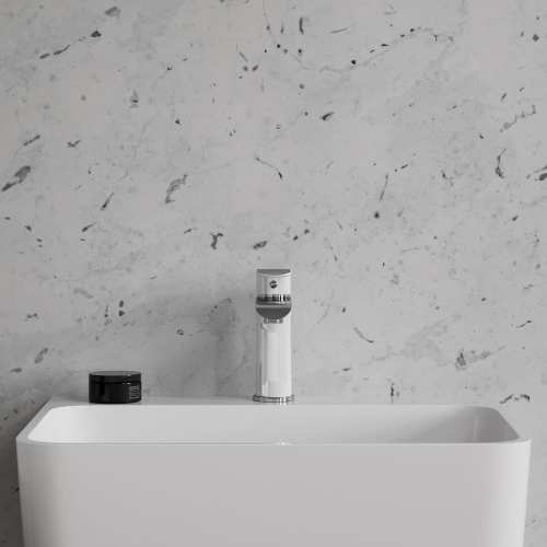 Omnires Sacramento bateria umywalkowa Chrom/Biały SC2310CRB