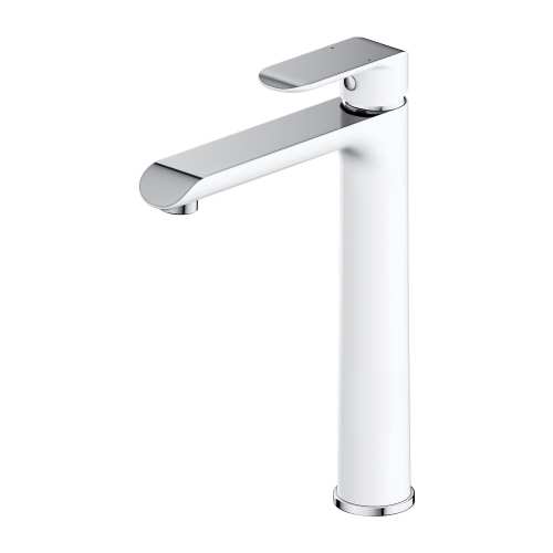 Omnires Sacramento bateria umywalkowa wysoka Chrom/Biały  SC2312CRB