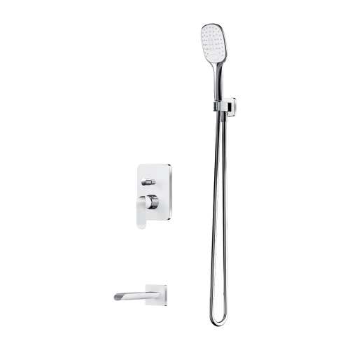 Omnires Sacramento system wannowy podtynkowy Chrom/Biały YSSCW01XCRB