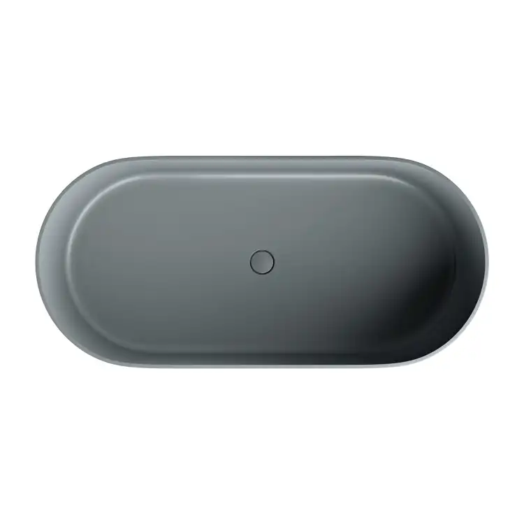 Omnires OVO M+ 160 x 75 wanna wolnostojaca kolor Ash gray