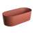 Omnires OVO M+ 160 x 75 wanna wolnostojaca kolor Terracotta