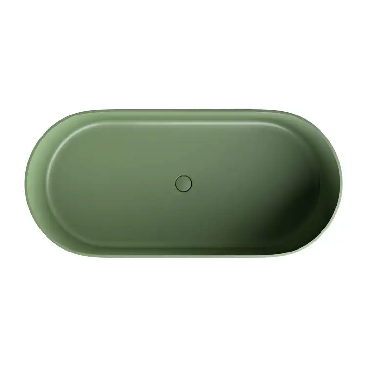 Omnires OVO M+ 160 x 75 wanna wolnostojąca kolor Olive