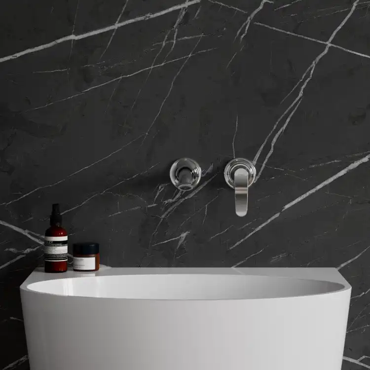 Omnires Art Deco bateria umywalkowa podtynkowa Chrom