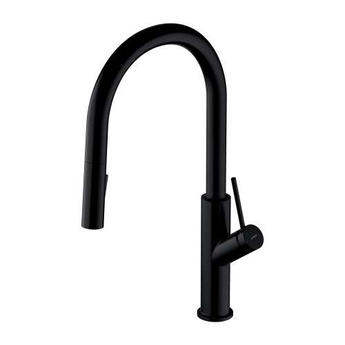 Omnires Bend bateria kuchenna Czarna  BE6455BL