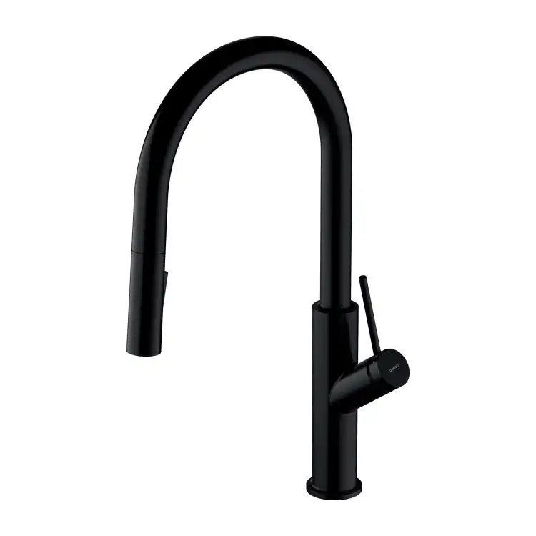 Omnires Bend bateria kuchenna Czarna  BE6455BL