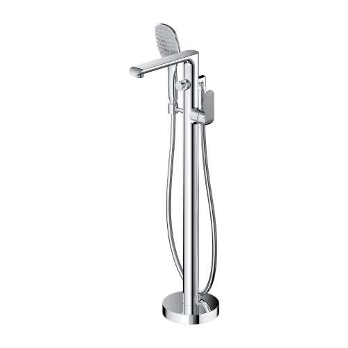 Omnires Sacramento bateria wannowa wolnostojąca Chrom  SC2333XCR