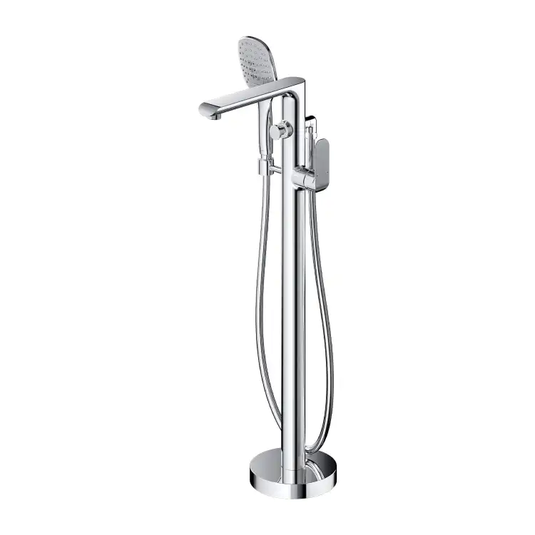 Omnires Sacramento bateria wannowa wolnostojąca Chrom  SC2333XCR