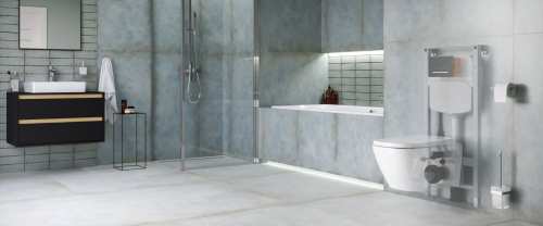 Excellent SHIRO PREMIUM stelaż WC do miski WC z przyłączem do montażu toalety myjącej INEX.SP1150.500