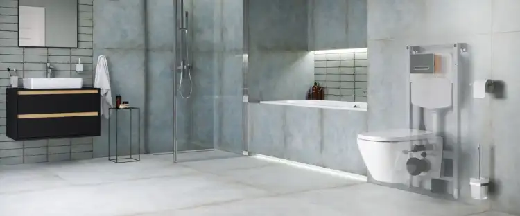 Excellent SHIRO PREMIUM stelaż WC do miski WC z przyłączem do montażu toalety myjącej INEX.SP1150.500