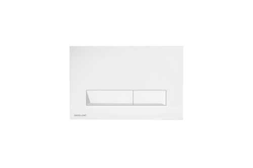 Excellent PLATTO przycisk spłukujący do stelażą Shiro 2.0 biały połysk INEX.PL230.150.WH