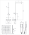 Omnires Y system prysznicowy natynkowy chrom SYSY11/N/6CR