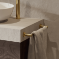 OMNIRES Modern Project wieszak na ręcznik 60 cm Złoto Szczotkowane
