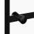 NEW TRENDY Superia Black L Kratka 90x90 cm kabina prysznicowa