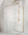 NEW TRENDY  Velio Satin Gold 110 cm kabina prysznicowa