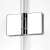 NEW TRENDY  Superia Chrom 80 x 80 kabina prysznicowa