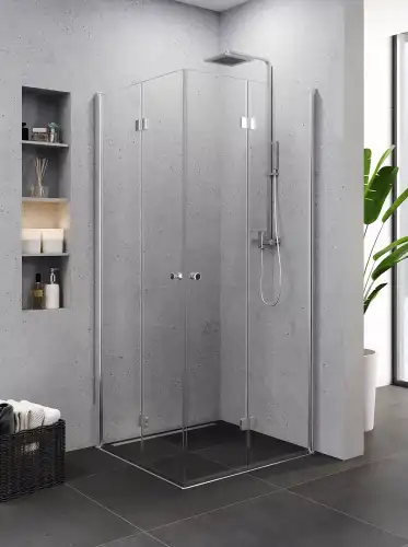 NEW TRENDY  Superia Chrom 90 x 90 kabina prysznicowa