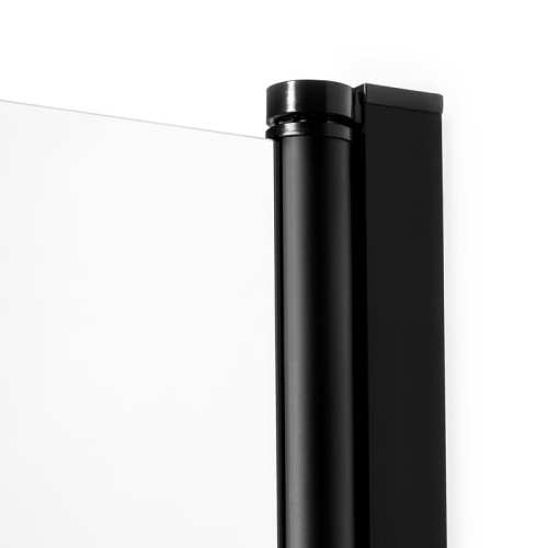 NEW TRENDY  Superia Black  80 cm  drzwi prysznicowe  do wnęki