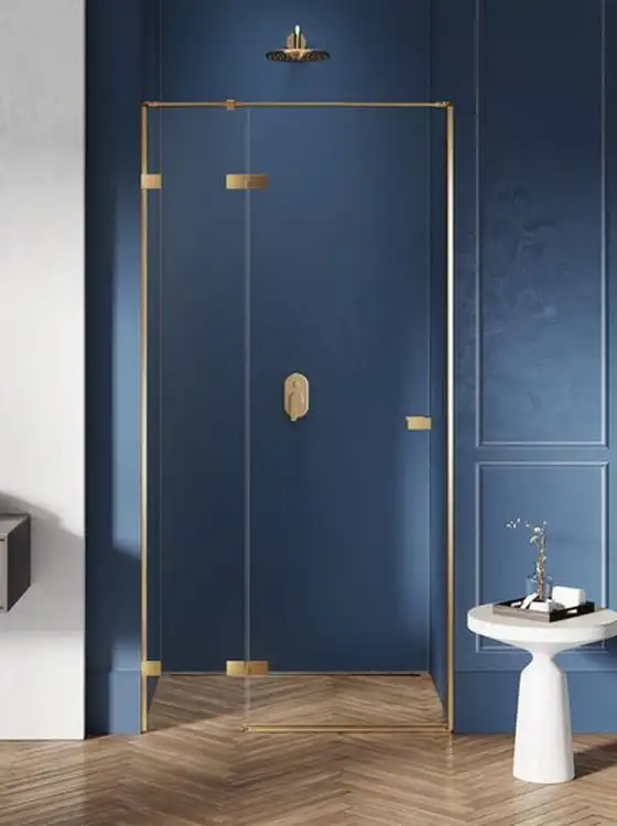 NEW TRENDY Avexa GOLD Drzwi prysznicowe