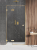 NEW TRENDY Avexa GOLD  Drzwi prysznicowe
