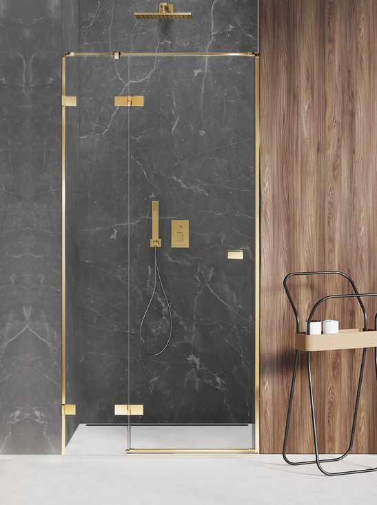 NEW TRENDY Avexa GOLD  Drzwi prysznicowe