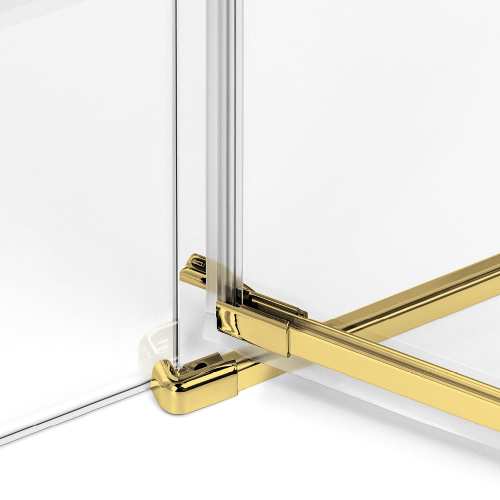 New Trendy AVEXA GOLD SHINE 80 drzwi prysznicowe