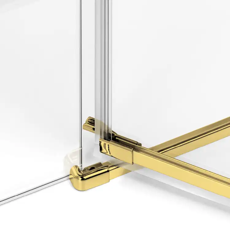 New Trendy AVEXA GOLD SHINE 80 drzwi prysznicowe
