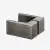 New Trendy AVEXA  GUNMETAL BRUSHED  80 drzwi prysznicowe