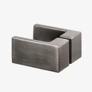 New Trendy AVEXA  GUNMETAL BRUSHED 100 drzwi prysznicowe