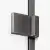 New Trendy AVEXA  GUNMETAL BRUSHED 100 drzwi prysznicowe