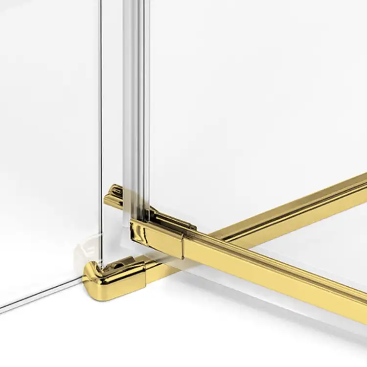 NEW TRENDY AVEXA GOLD BRUSHED Kabina prysznicowa