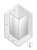 NEW TRENDY AVEXA GOLD BRUSHED Kabina prysznicowa Lewa