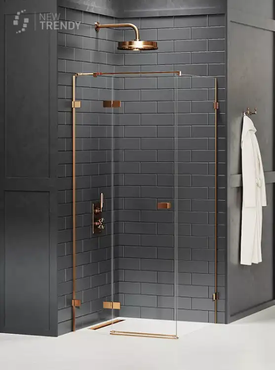 NEW TRENDY AVEXA C0PPER BRUSHED Kabina prysznicowa