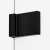 NEW TRENDY AVEXA BLACK kabina prysznicowa