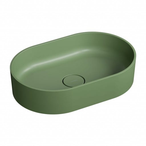 Omnires OVO M+ umywalka 55 x 36 cm olive   OVOUNOL