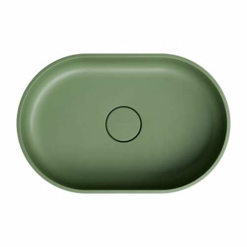 Omnires OVO M+ umywalka 55 x 36 cm olive   OVOUNOL