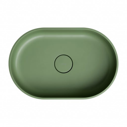Omnires OVO M+ umywalka 55 x 36 cm olive   OVOUNOL