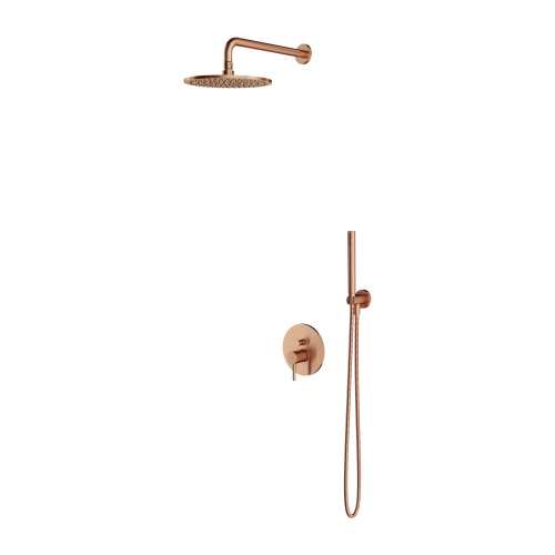 Omnires Y system prysznicowy podtynkowy miedź szczotkowana SYSY35CPB