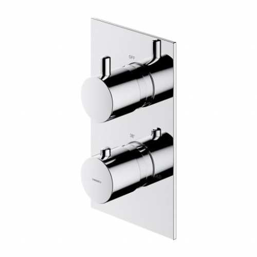 Omnires Y bateria wannowa podtynkowa termostatyczna Chrom Y1236/KROCR