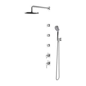 Omnires Y system prysznicowy podtynkowy z dyszami chrom  SYSY30XCR