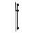Omnires MICROPHONE zestaw prysznicowy suwany czarny  MICROPHONE-SBL