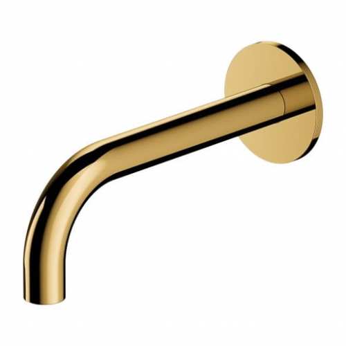 Omnires Y wylewka wannowa ścienna złota  WDYGL