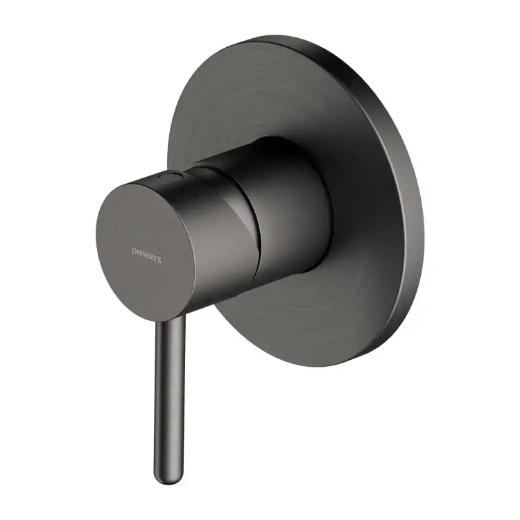 Omnires Y system prysznicowy podtynkowy grafit  SYSY36GR