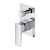 Omnires Parma system wannowy podtynkowy Chrom SYSPMW01CR