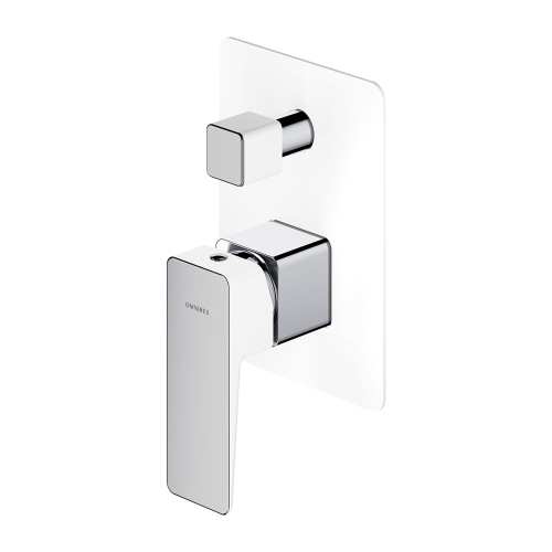 Omnires Parma system wannowy podtynkowy chrom/biały SYSPMW01CRB