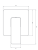 Omnires Parma bateria prysznicowa podtynkowa Czarny Mat PM7445BL